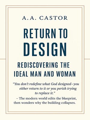 cover image of Return to Design